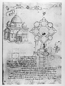 Ontwerp voor een kerk, fol. 4r